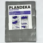 Тент Plandeka Mega Gruba Сіро-чорний 260 г/м² 3х3 м