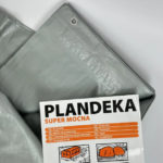 Тент Plandeka Super Mochna Сірий 160 г/м² 2х3 м