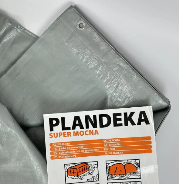 Screenshot_359 Тент Plandeka Mochna Сірий 160 г/м² 12х18 м - Зображення 1